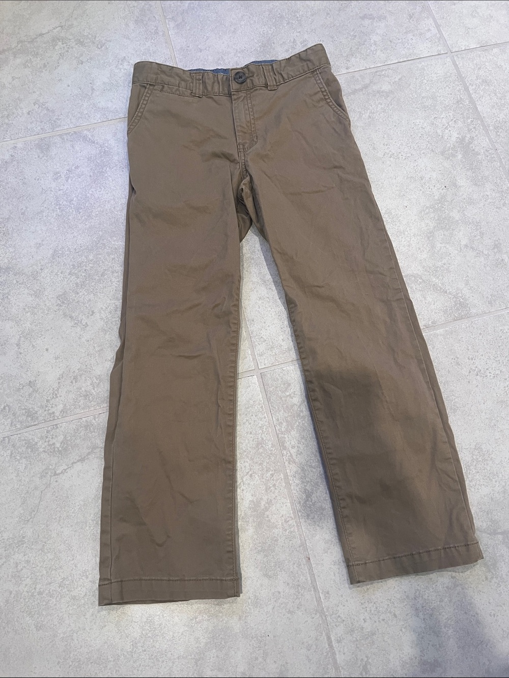 • Cat & Jack casual brown Straight-Leg Pants, size 8 •
